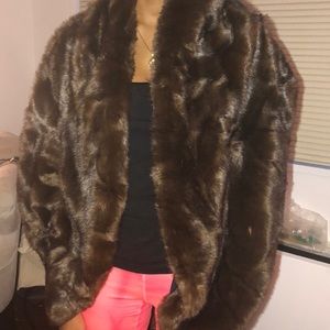 Brand New Faux Fur Zara Stole